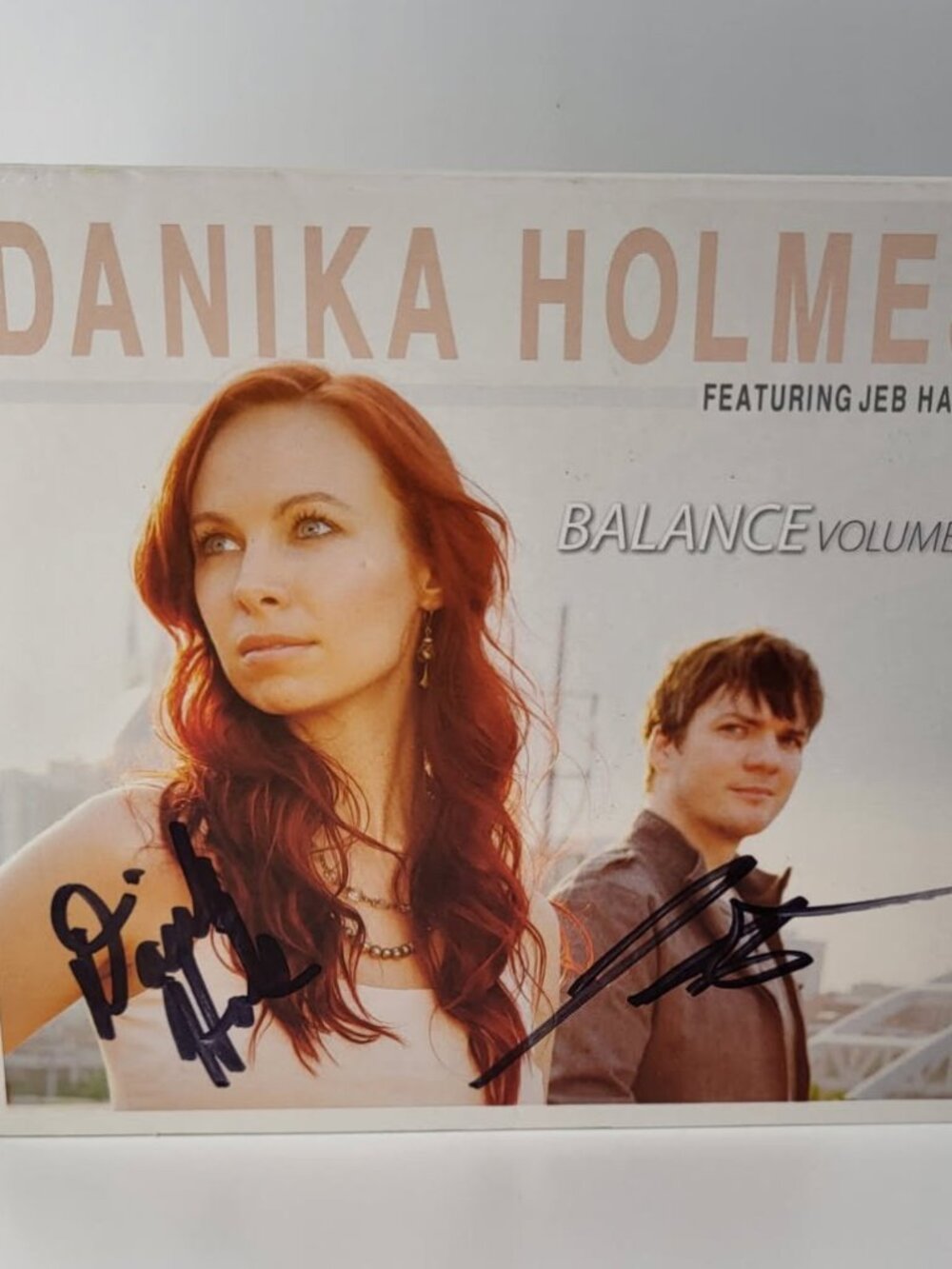 Autographed Danika Holmes featuring Jeb Hart - Balance, Vol. 1 [Digipak] CD